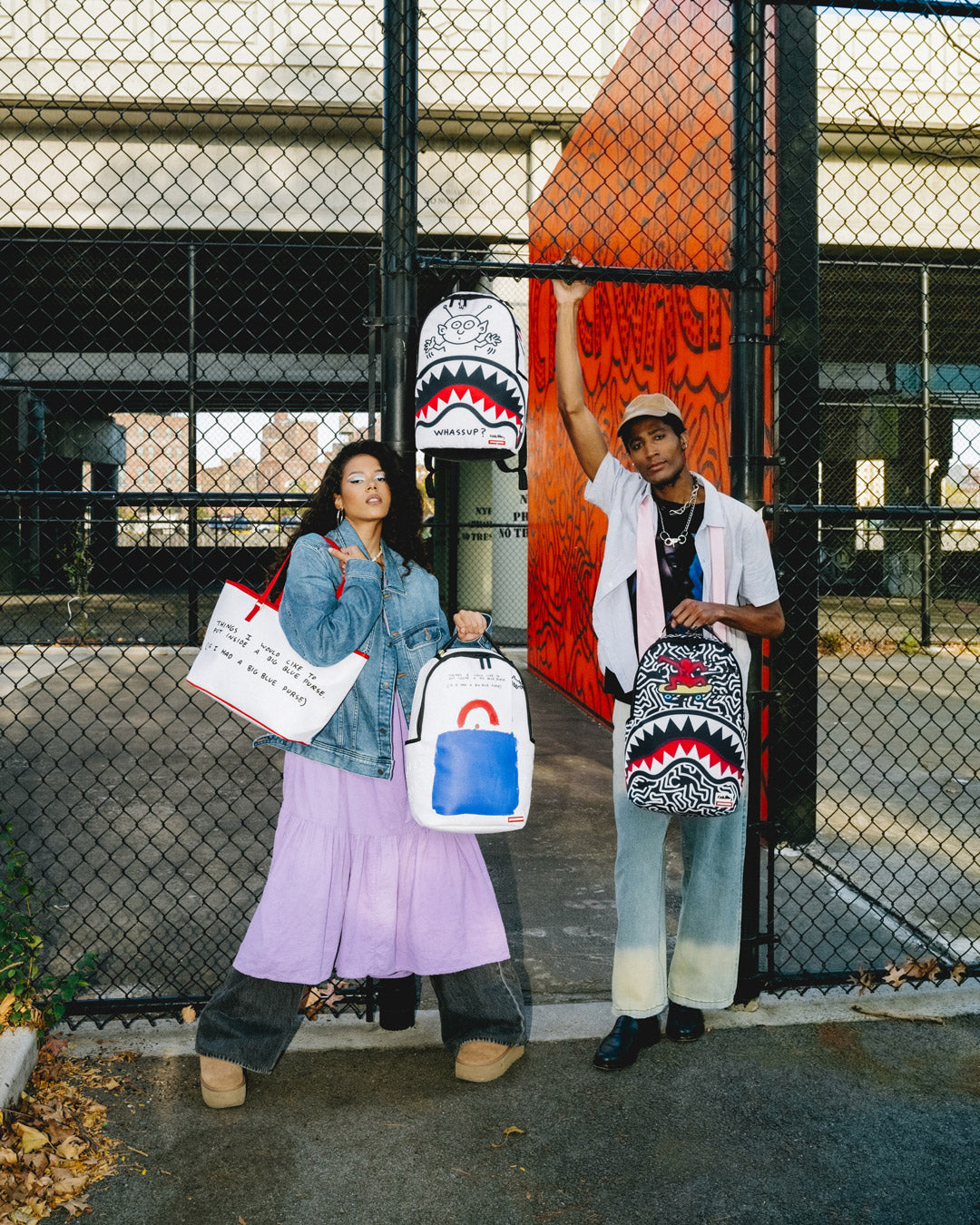 SPRAYGROUND Keith Haring Skater Shark DLXSR Backpack — product image 8