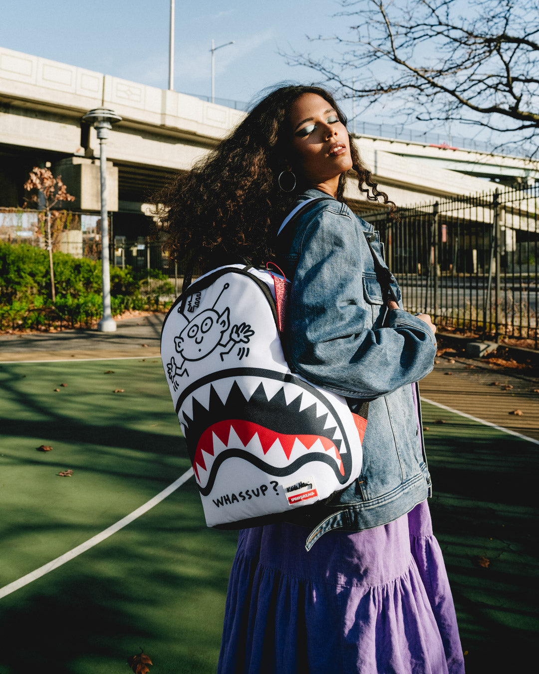 SPRAYGROUND Keith Haring Whassup Alien DLX Backpack — product image 2