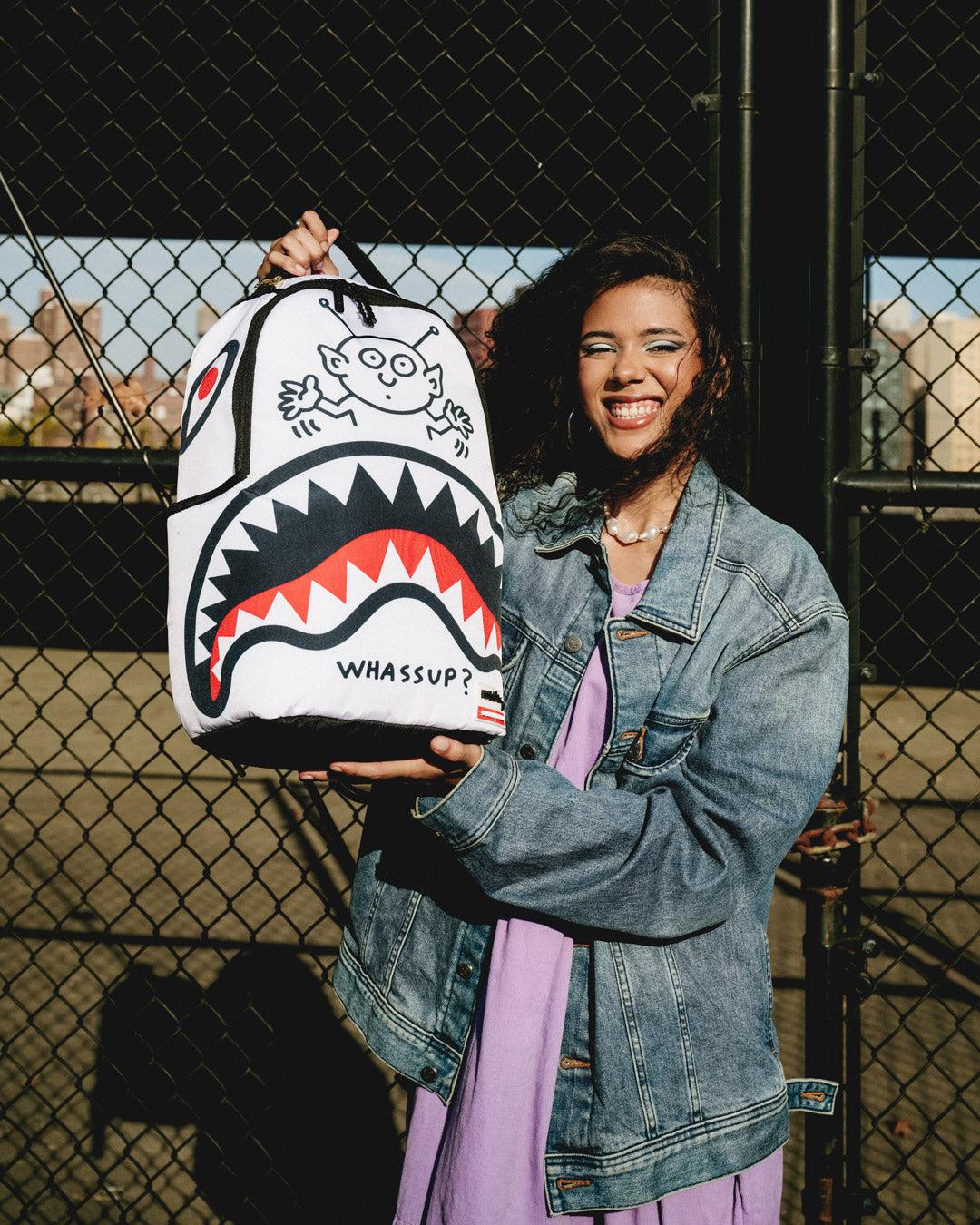 SPRAYGROUND Keith Haring Whassup Alien DLX Backpack — product image 6