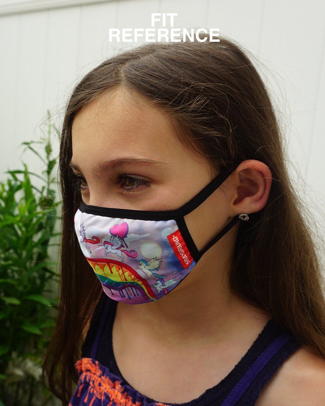 SPRAYGROUND Kids Form Fitting Mask: Arcade Shark — product image 4