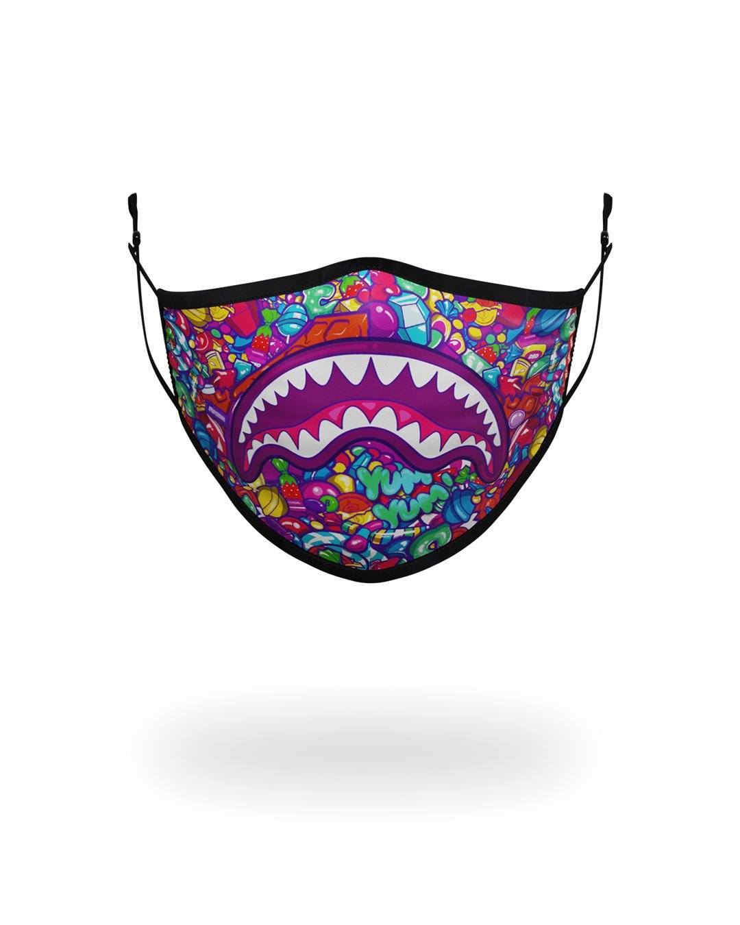 SPRAYGROUND Kids Form Fitting Mask: Candy Shark — product image 1