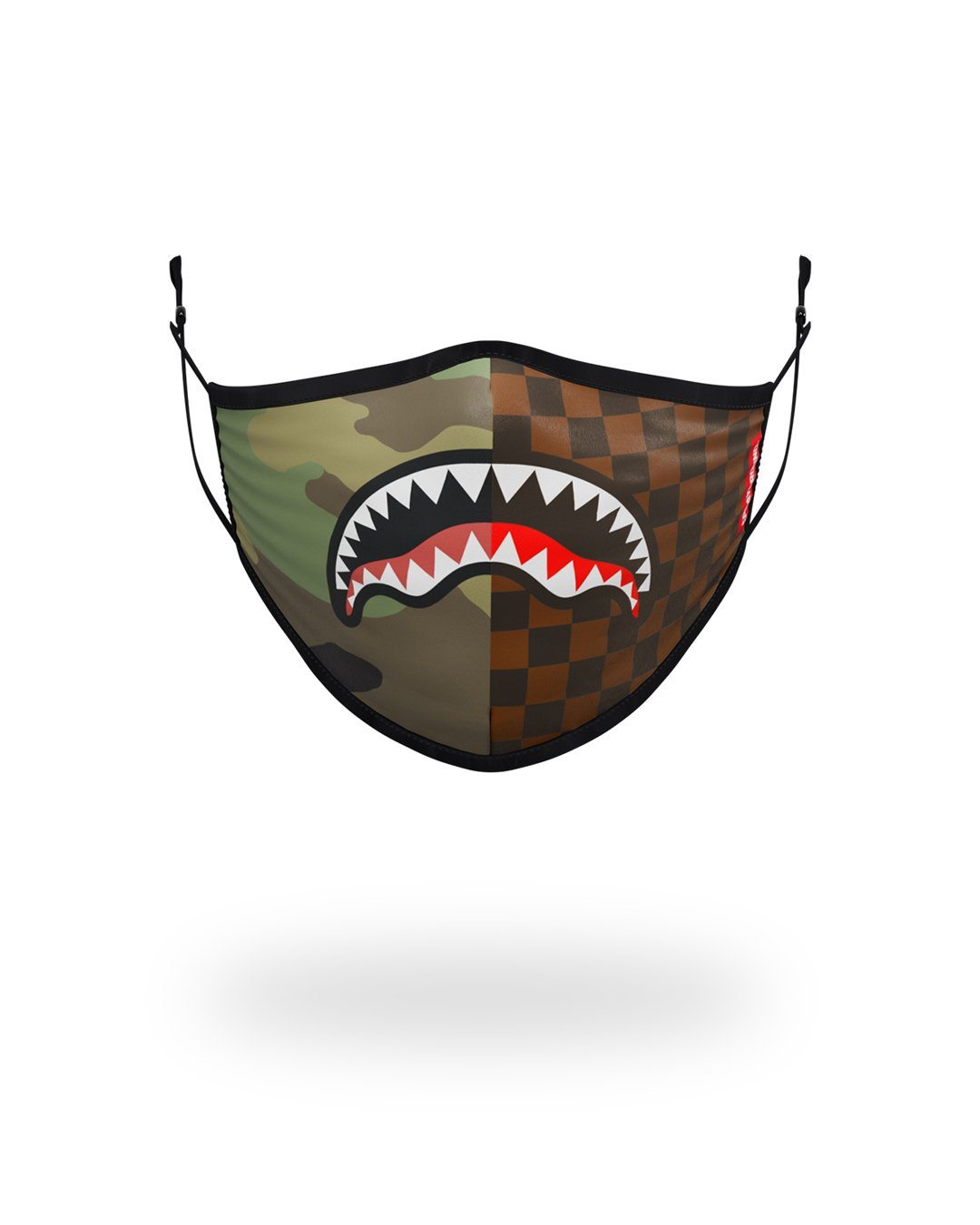 SPRAYGROUND Kids Form Fitting Mask: Checks & Camo — product image 1