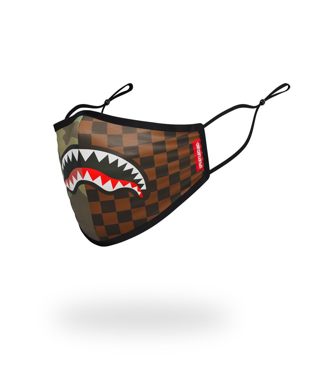 SPRAYGROUND Kids Form Fitting Mask: Checks & Camo — product image 2