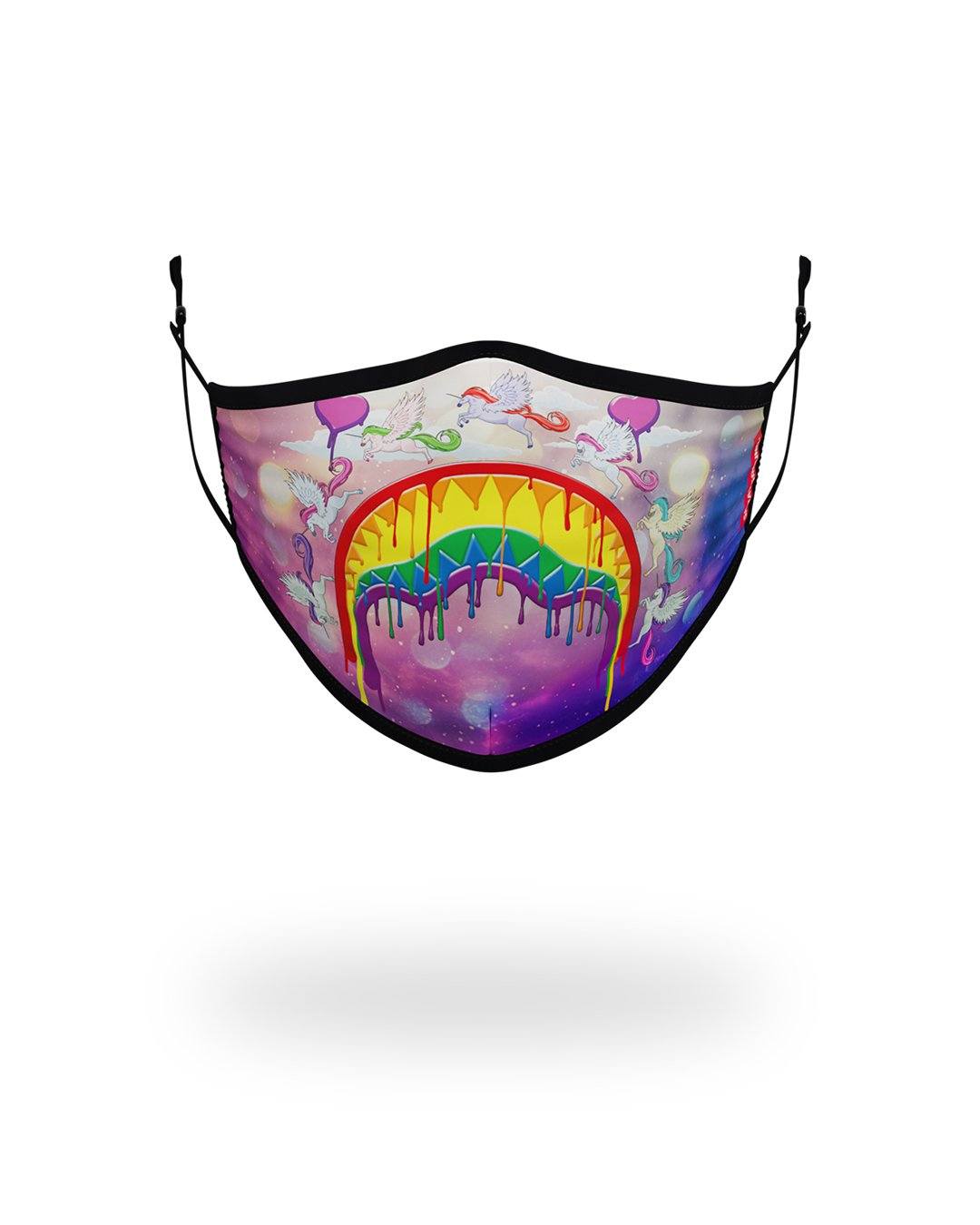 SPRAYGROUND Kids Form Fitting Mask: Melt The Rainbow — product image 1