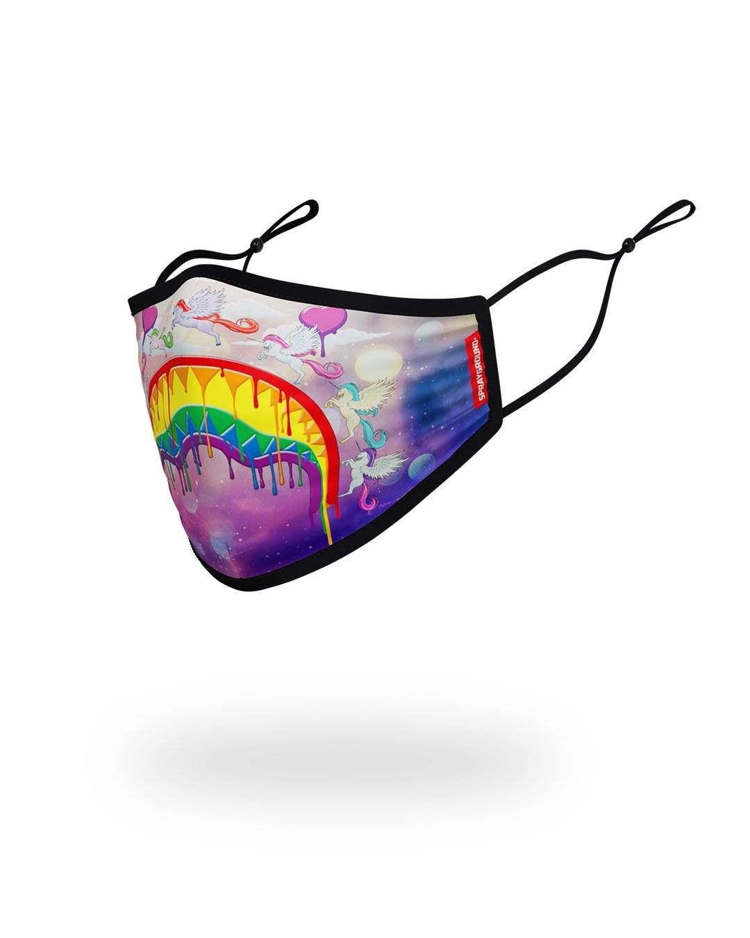 SPRAYGROUND Kids Form Fitting Mask: Melt The Rainbow — product image 2
