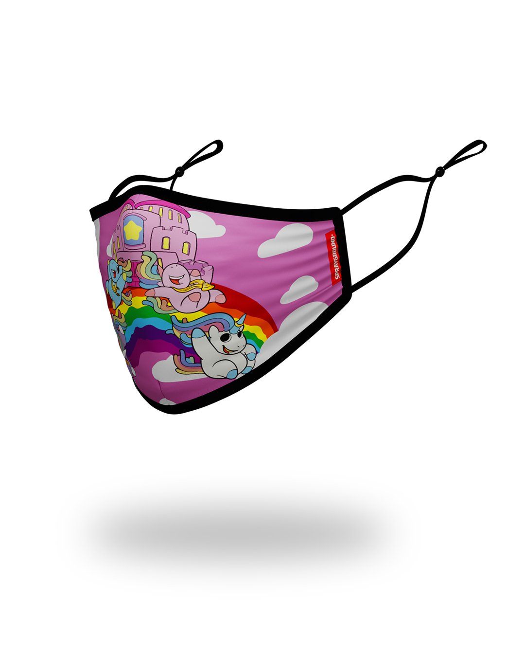 SPRAYGROUND Kids Form Fitting Mask: Rainbow Bounce — product image 2