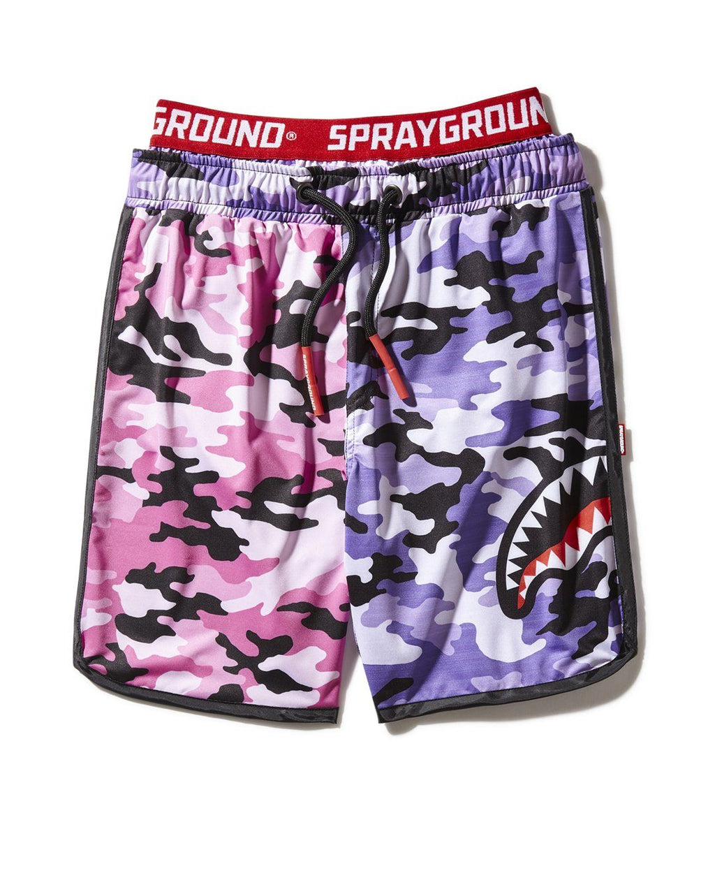 SPRAYGROUND Kids Split Camo Swim Trunks — product image 1