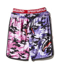SPRAYGROUND Kids Split Camo Swim Trunks — product image 1