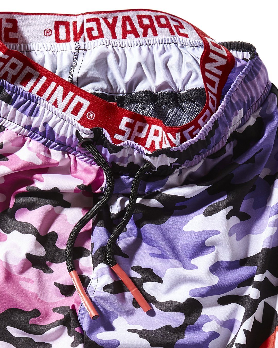 SPRAYGROUND Kids Split Camo Swim Trunks — product image 3