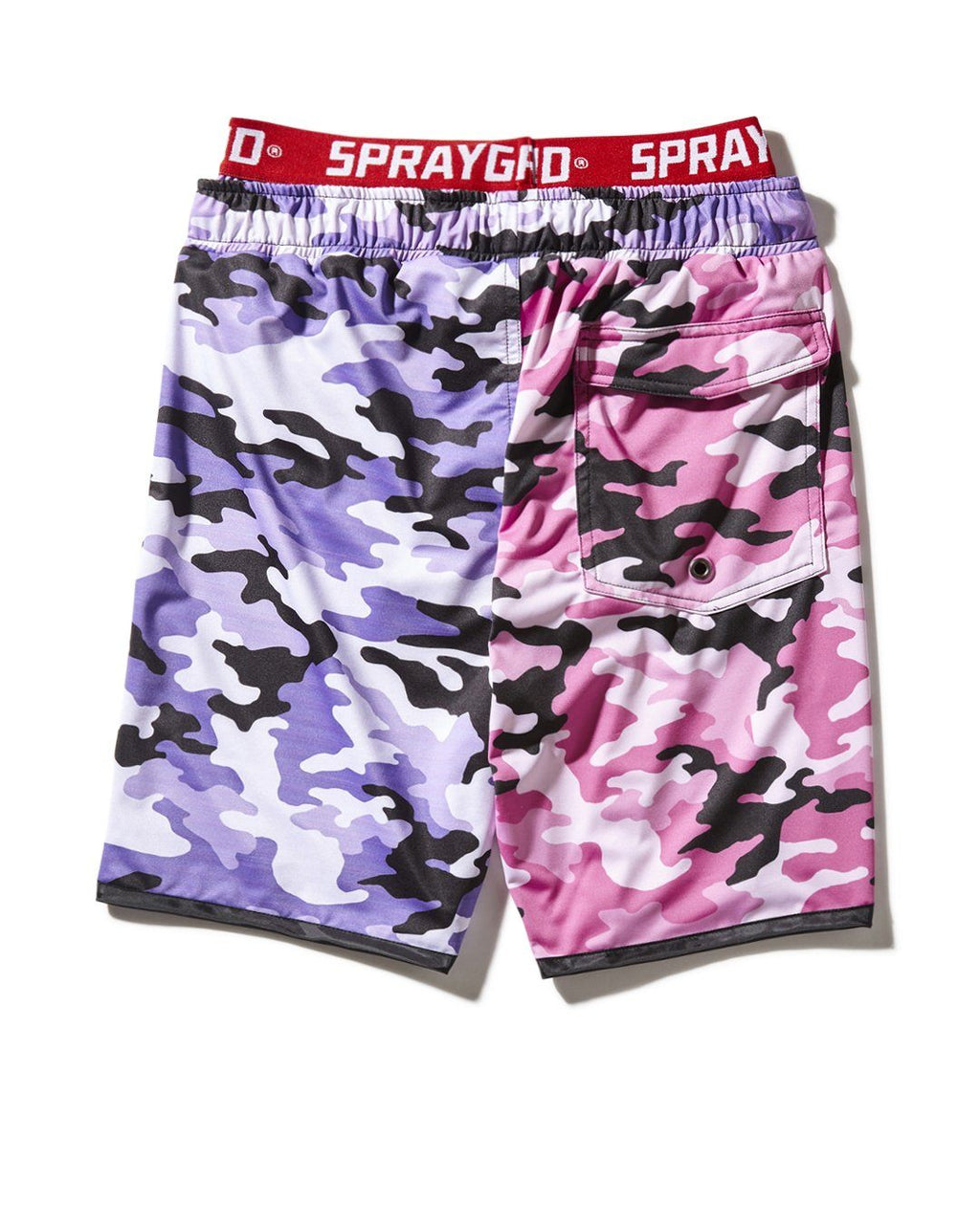 SPRAYGROUND Kids Split Camo Swim Trunks — product image 5