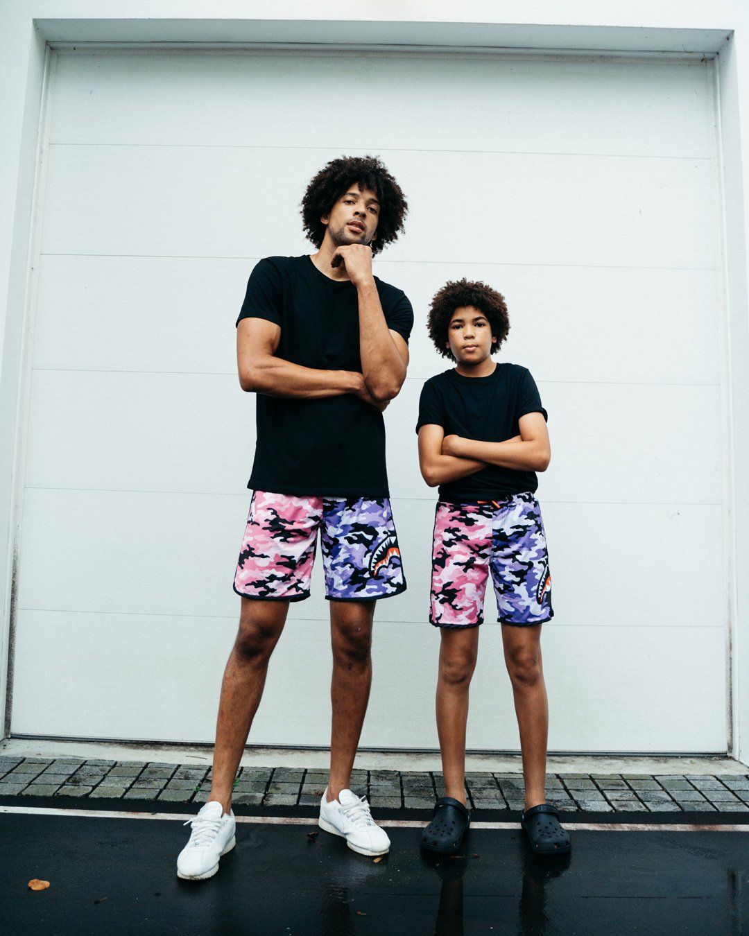 SPRAYGROUND Kids Split Camo Swim Trunks — product image 9