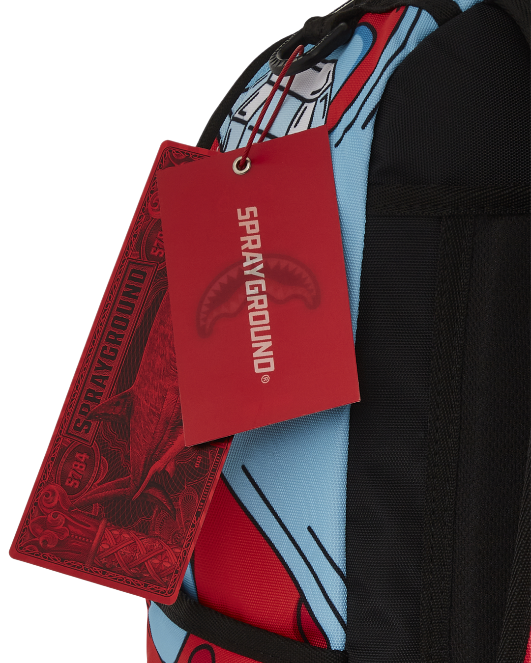 SPRAYGROUND Jorge Rodriguez The Artist Collab Blinky Shark Backpack — product image 18