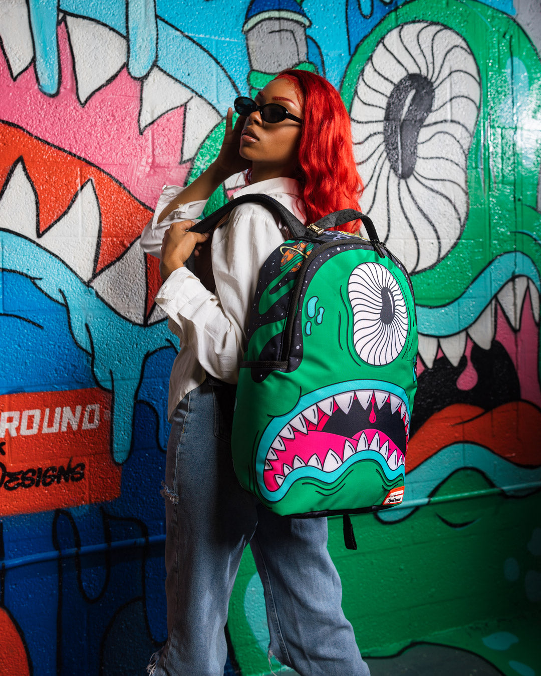 SPRAYGROUND Jorge Rodriguez The Artist Collab Bob Shark Backpack — product image 10
