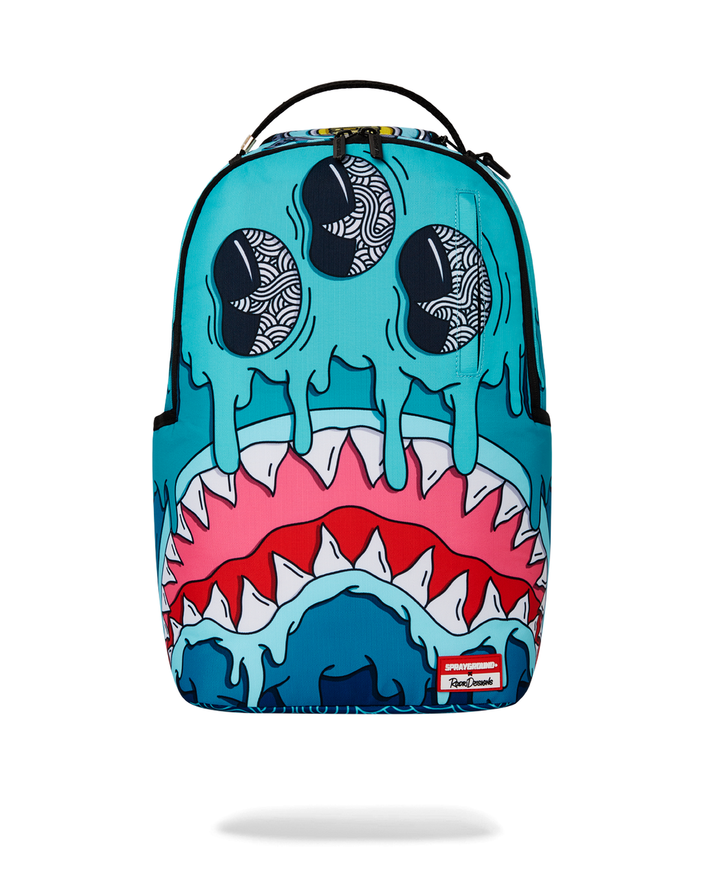 SPRAYGROUND Jorge Rodriguez The Artist Collab Drips Sharks Backpack — product image 1