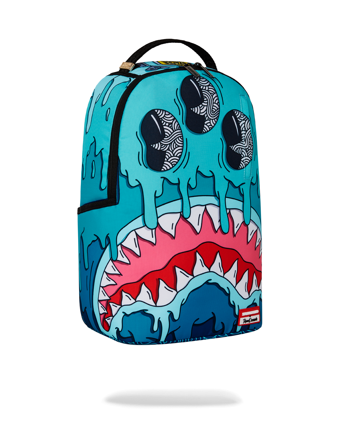 SPRAYGROUND Jorge Rodriguez The Artist Collab Drips Sharks Backpack — product image 3
