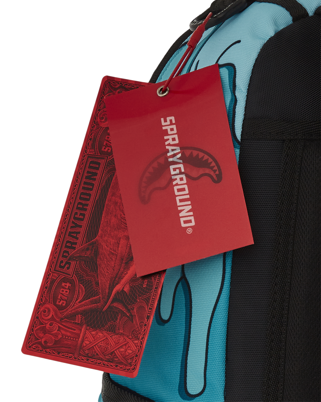 SPRAYGROUND Jorge Rodriguez The Artist Collab Drips Sharks Backpack — product image 16