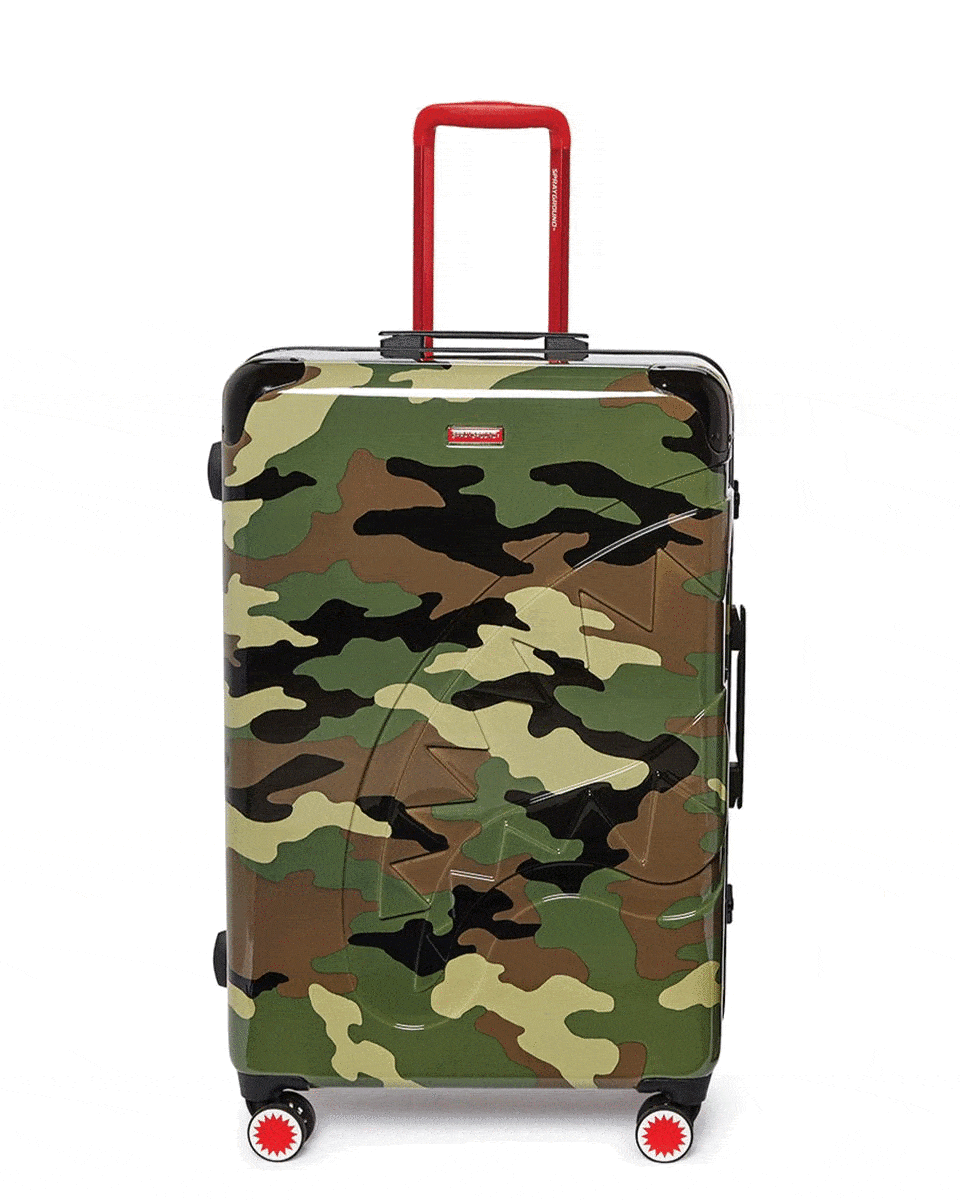 SPRAYGROUND Jungle Paris 29.5” Full-Size Sharkitecture Luggage — product image 1