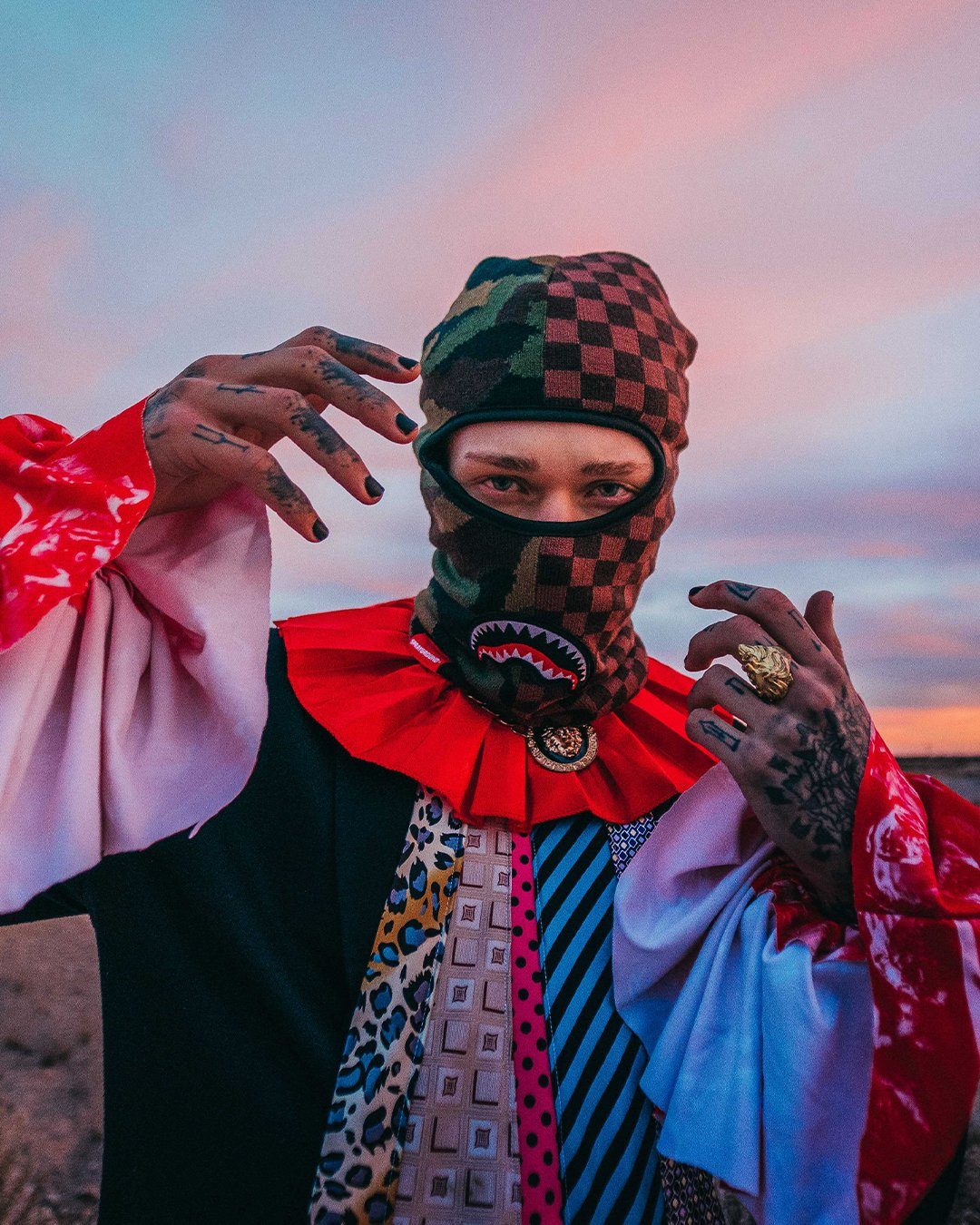 SPRAYGROUND Jungle Paris Ski Mask — product image 5