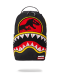 SPRAYGROUND Jurassic Park Shark "Chenille Shark" Backpack (DLXR) — product image 1