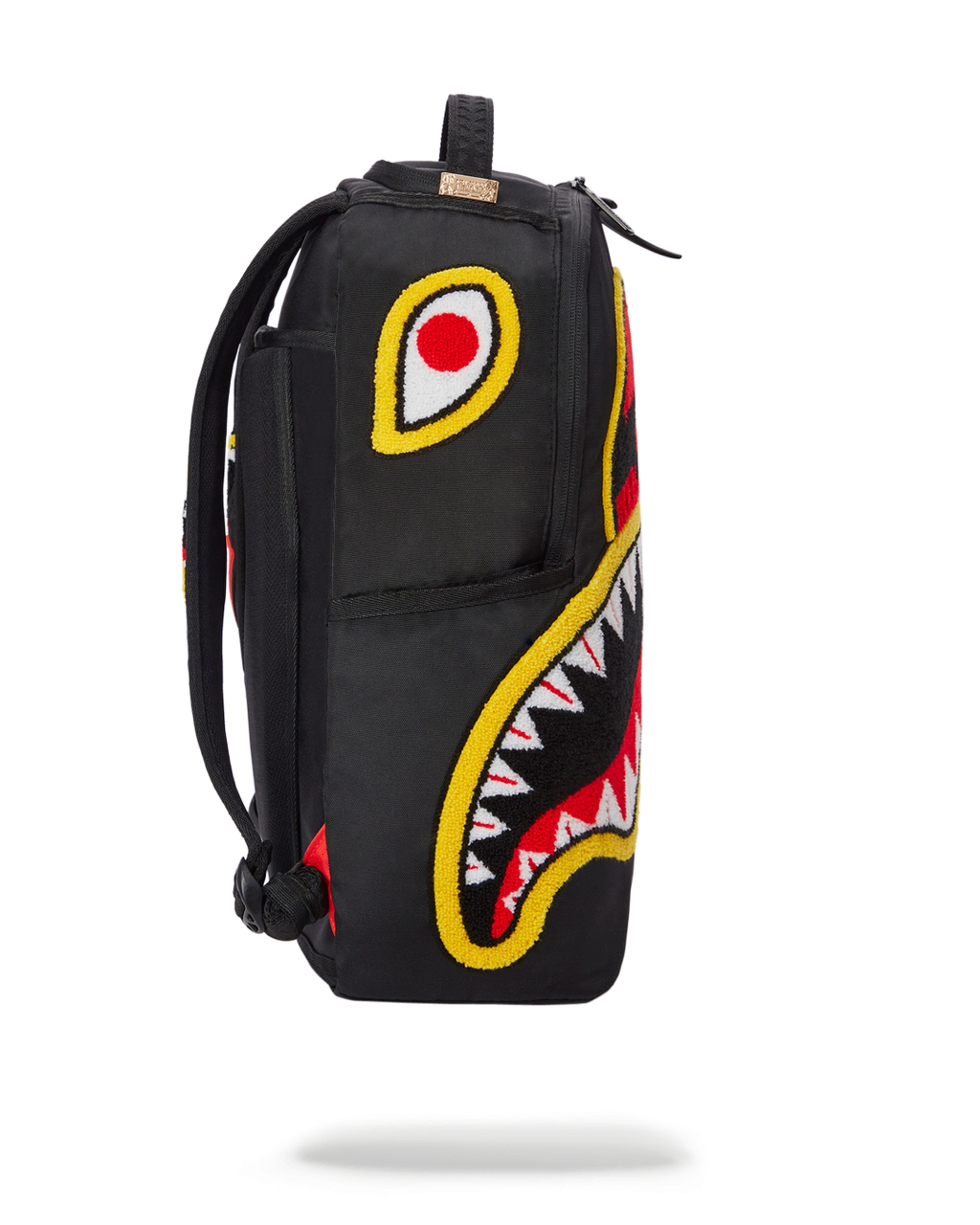 SPRAYGROUND Jurassic Park Shark "Chenille Shark" Backpack (DLXR) — product image 4