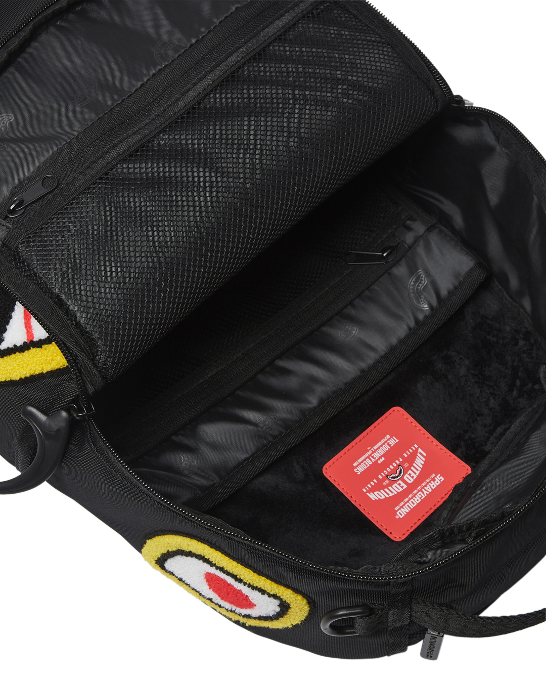 SPRAYGROUND Jurassic Park Shark "Chenille Shark" Backpack (DLXR) — product image 12