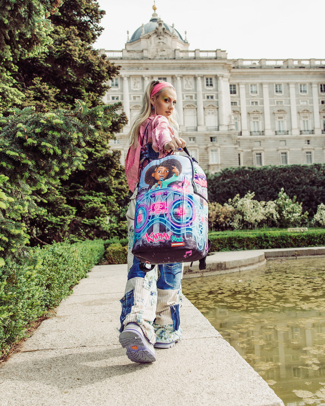 SPRAYGROUND Karma's World Turn Up The Volume Backpack — product image 2