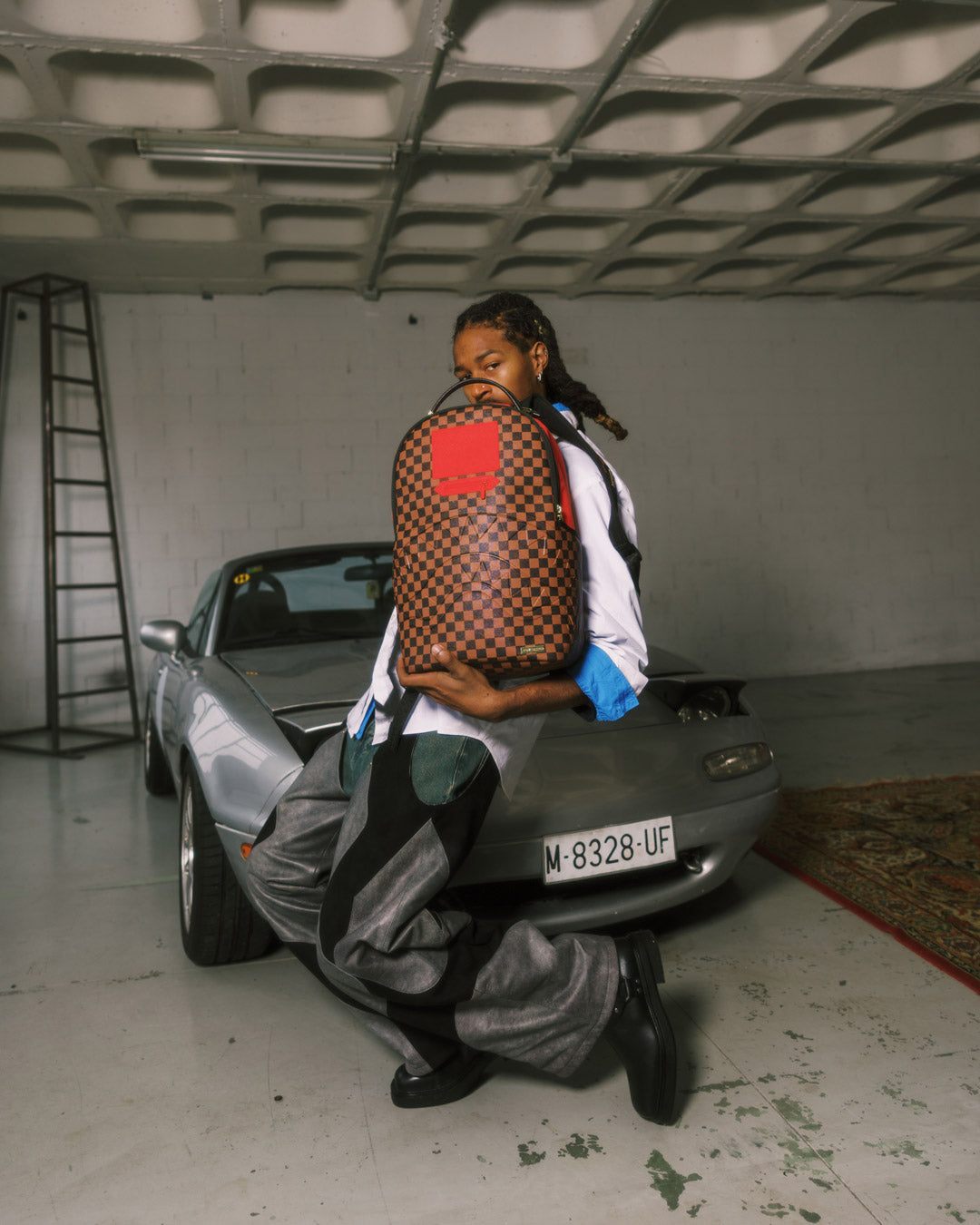 SPRAYGROUND Katana Check Boss Backpack — product image 2