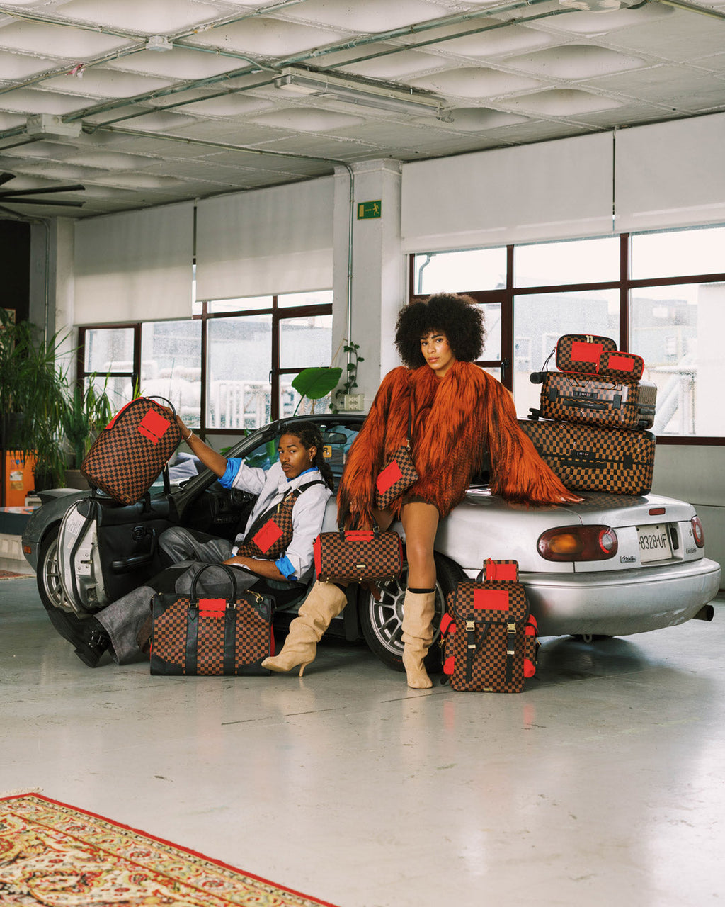 SPRAYGROUND Katana Check Boss Backpack — product image 10