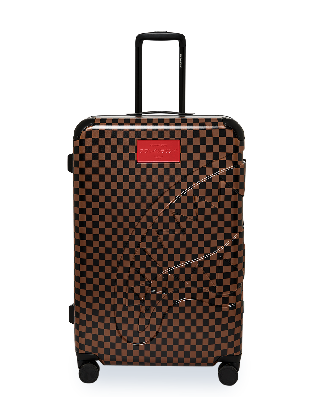 SPRAYGROUND Katana Check Boss Full-Size Luggage — product image 3