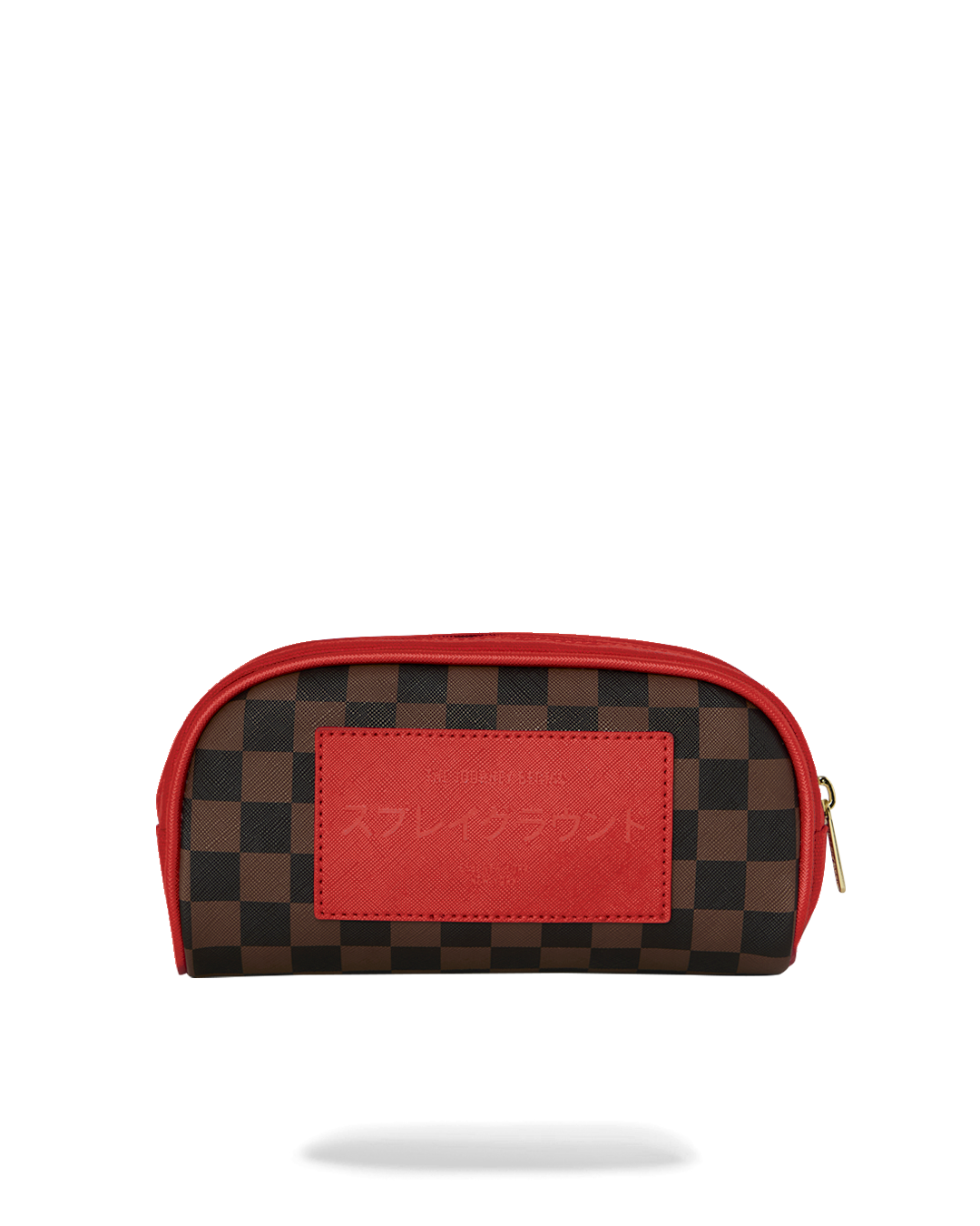 SPRAYGROUND Katana Check Boss Pouch — product image 1
