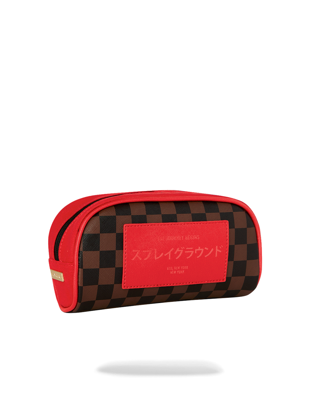 SPRAYGROUND Katana Check Boss Pouch — product image 3