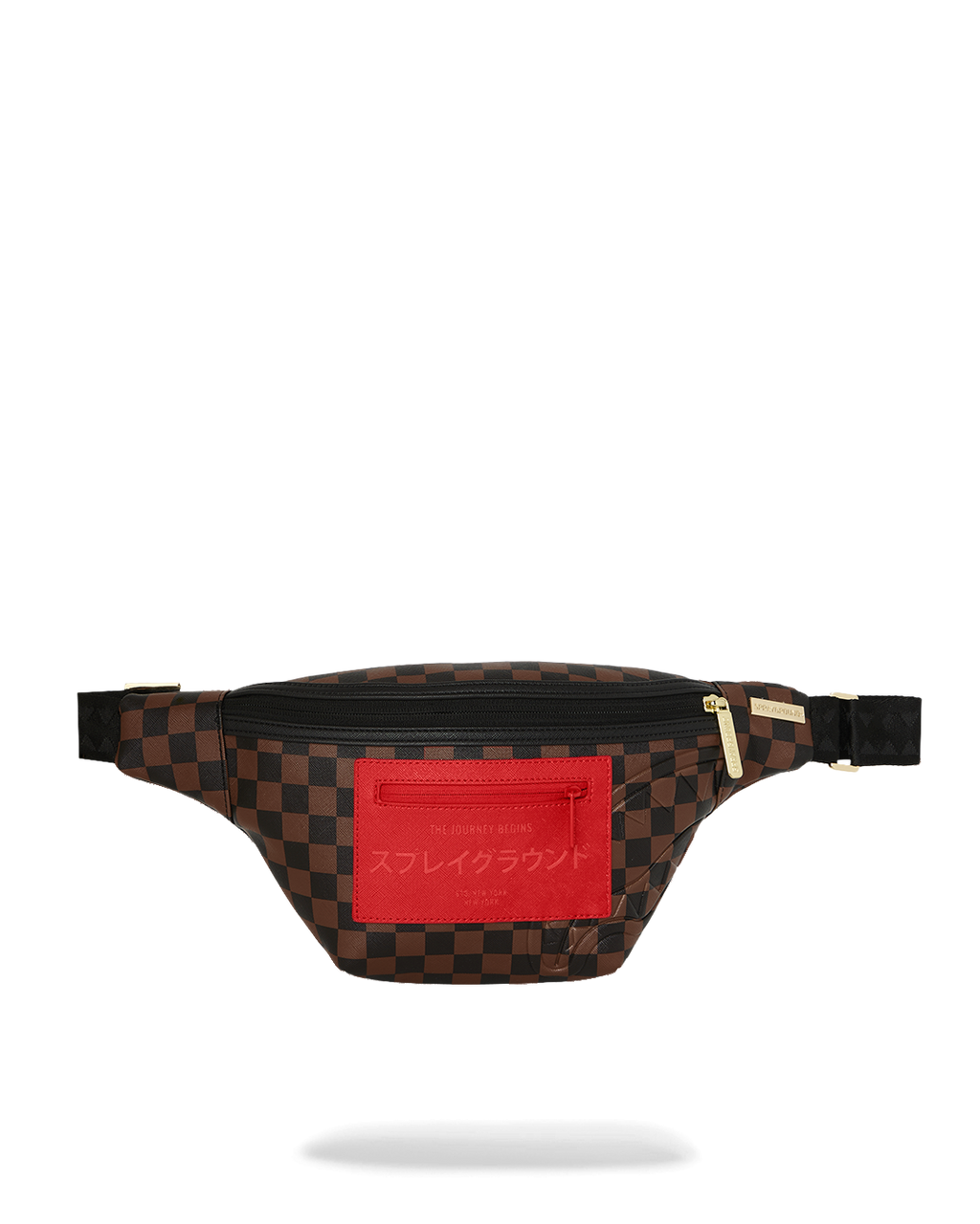 SPRAYGROUND Katana Check Boss Savvy Crossbody — product image 1