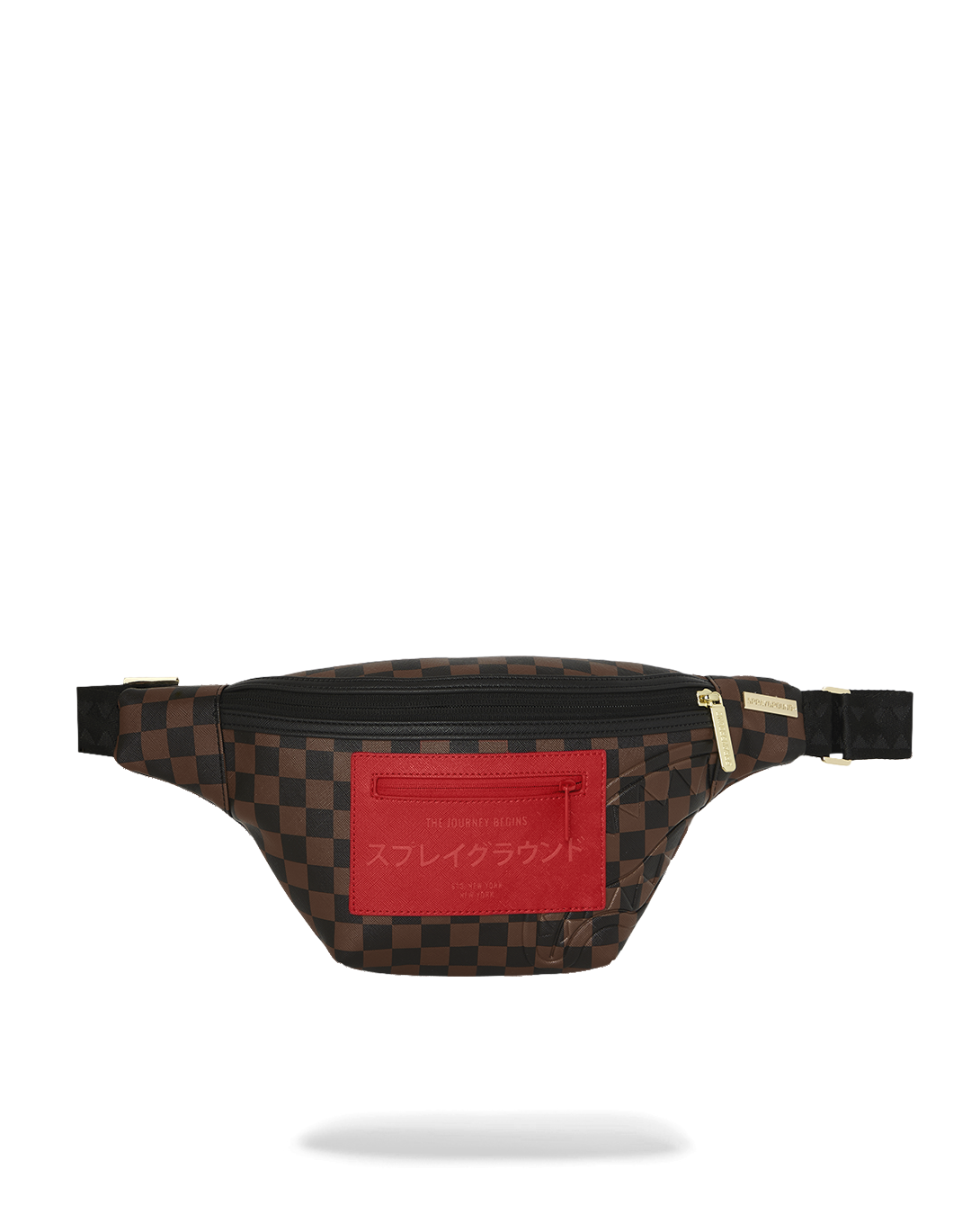 SPRAYGROUND Katana Check Boss Savvy Crossbody — product image 1