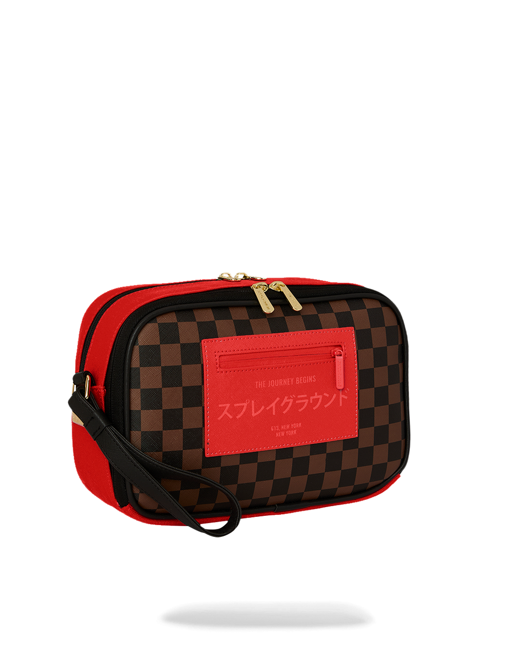 SPRAYGROUND Katana Check Boss Toiletry Brick — product image 3