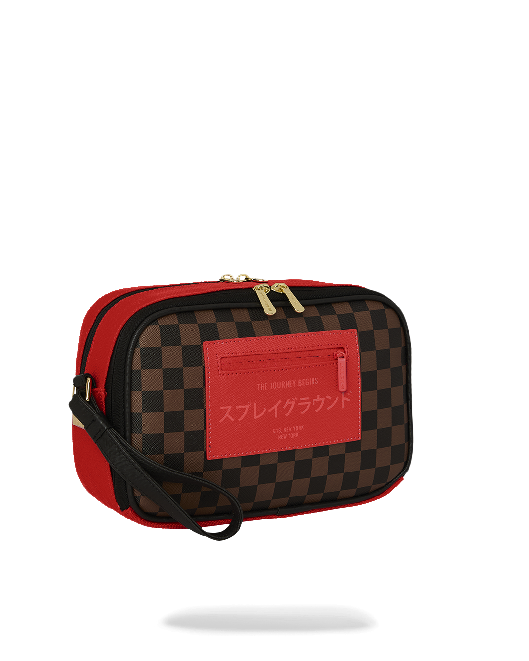 SPRAYGROUND Katana Check Boss Toiletry Brick — product image 3