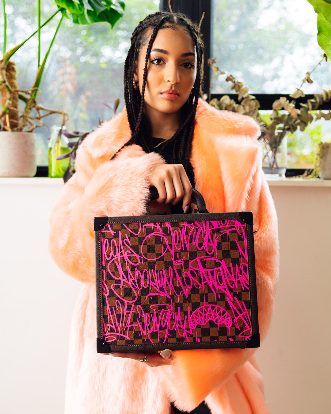 SPRAYGROUND Jetgraphix Attaché Briefcase — product image 2