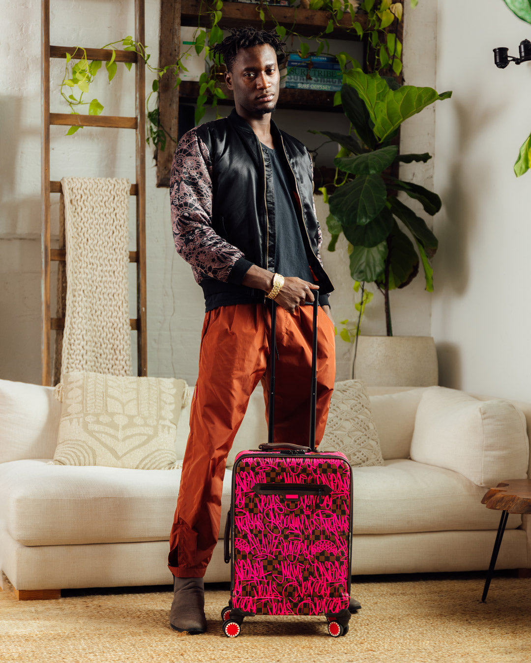 SPRAYGROUND Jetgraphix Jetsetter Carry-On Luggage — product image 4