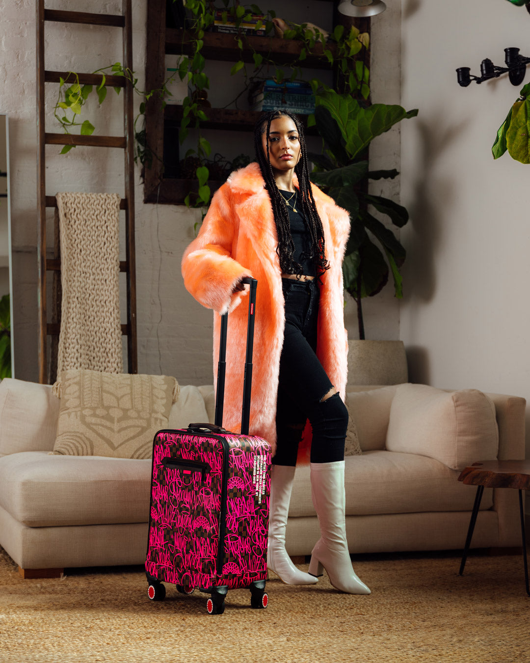 SPRAYGROUND Jetgraphix Jetsetter Carry-On Luggage — product image 8