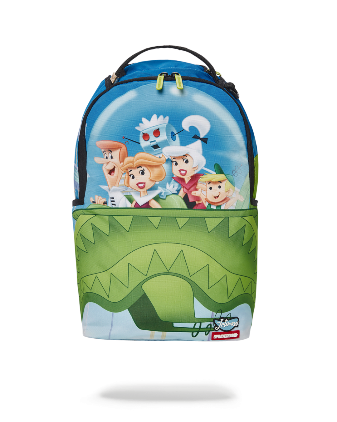 SPRAYGROUND Jetsons Flying Sharkmouth Backpack (DLXR) — product image 1