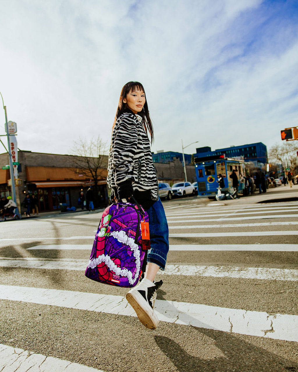 SPRAYGROUND Invader Zim Cloud Puff DLXSR Backpack — product image 2
