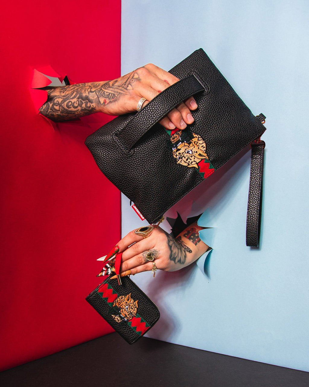 SPRAYGROUND Italia Diviso Crossover Clutch — product image 3