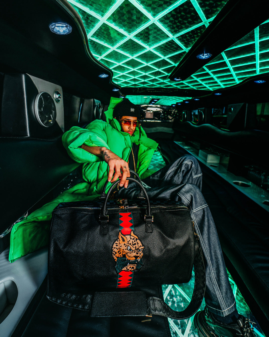SPRAYGROUND Italia Diviso Large Duffle — product image 7