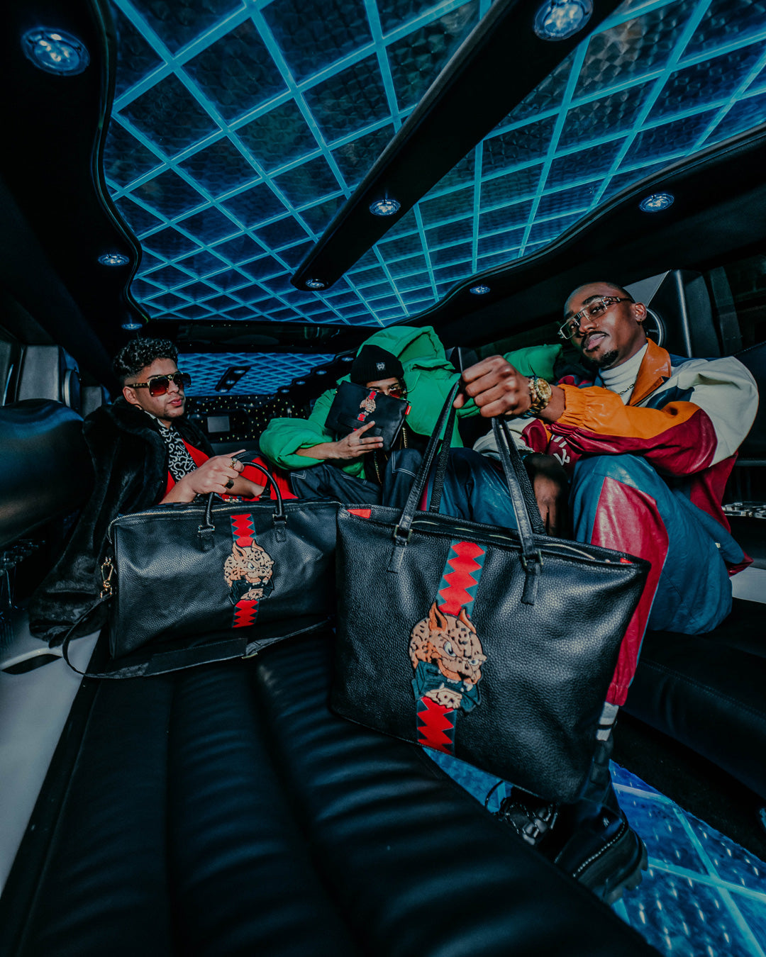 SPRAYGROUND Italia Diviso Large Duffle — product image 14