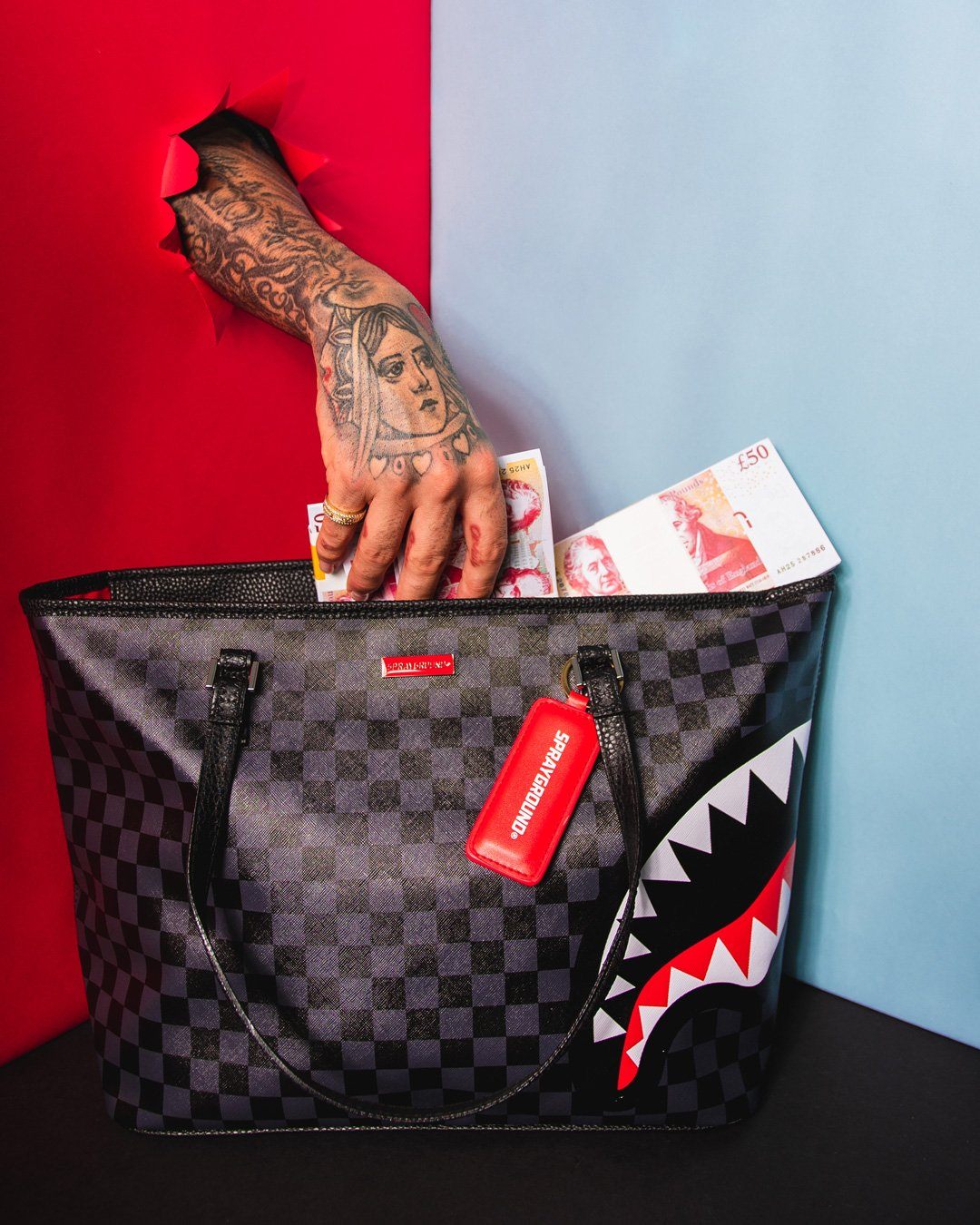 SPRAYGROUND Italia Diviso Tote — product image 8