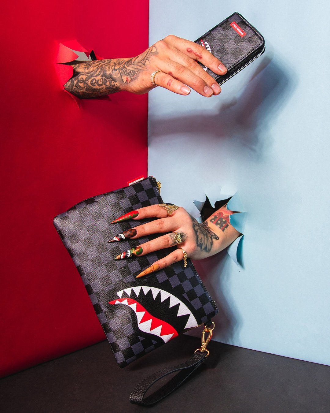SPRAYGROUND Italia Diviso Wallet — product image 8
