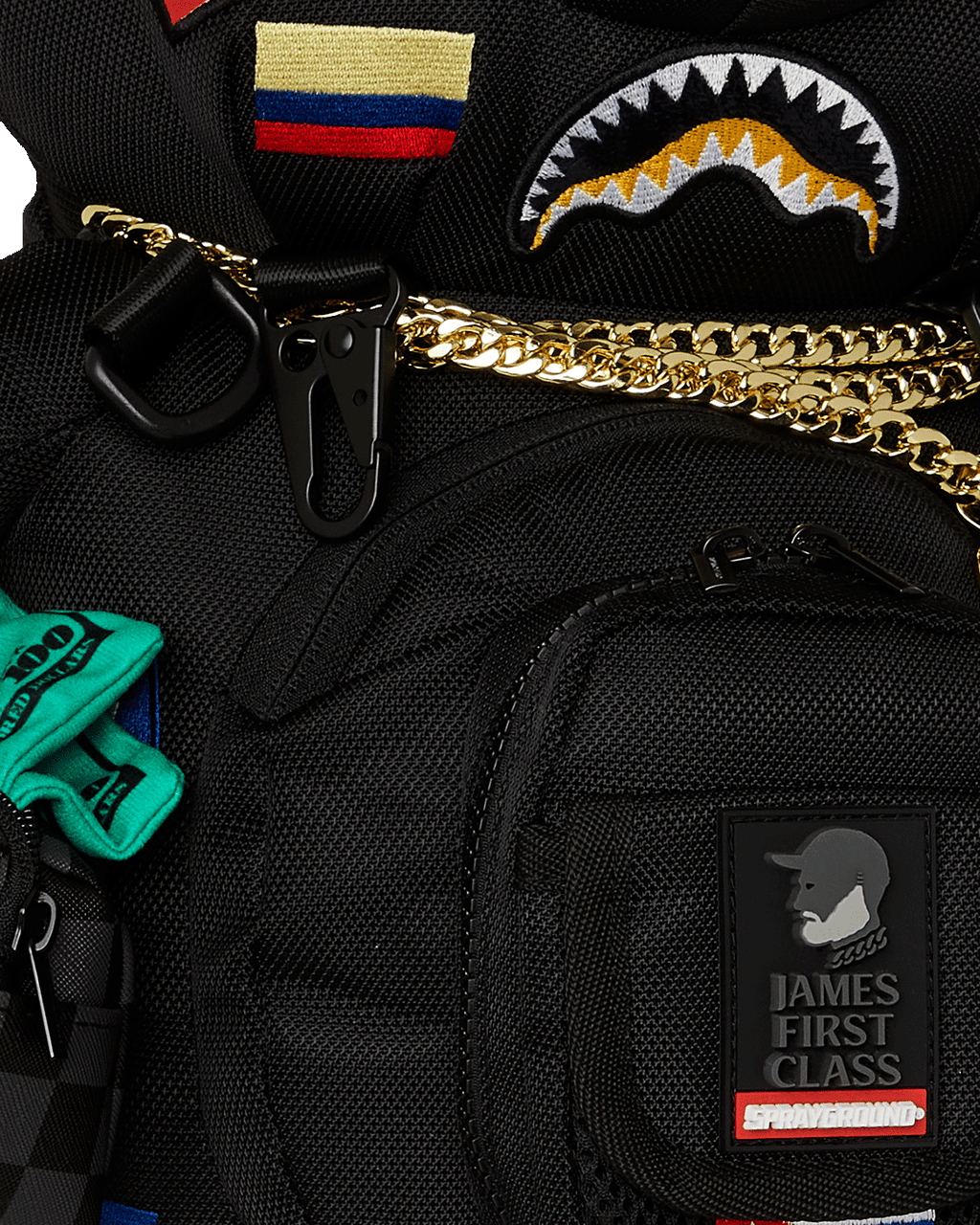 SPRAYGROUND James First Class Global Flags Moneybear Backpack — product image 10