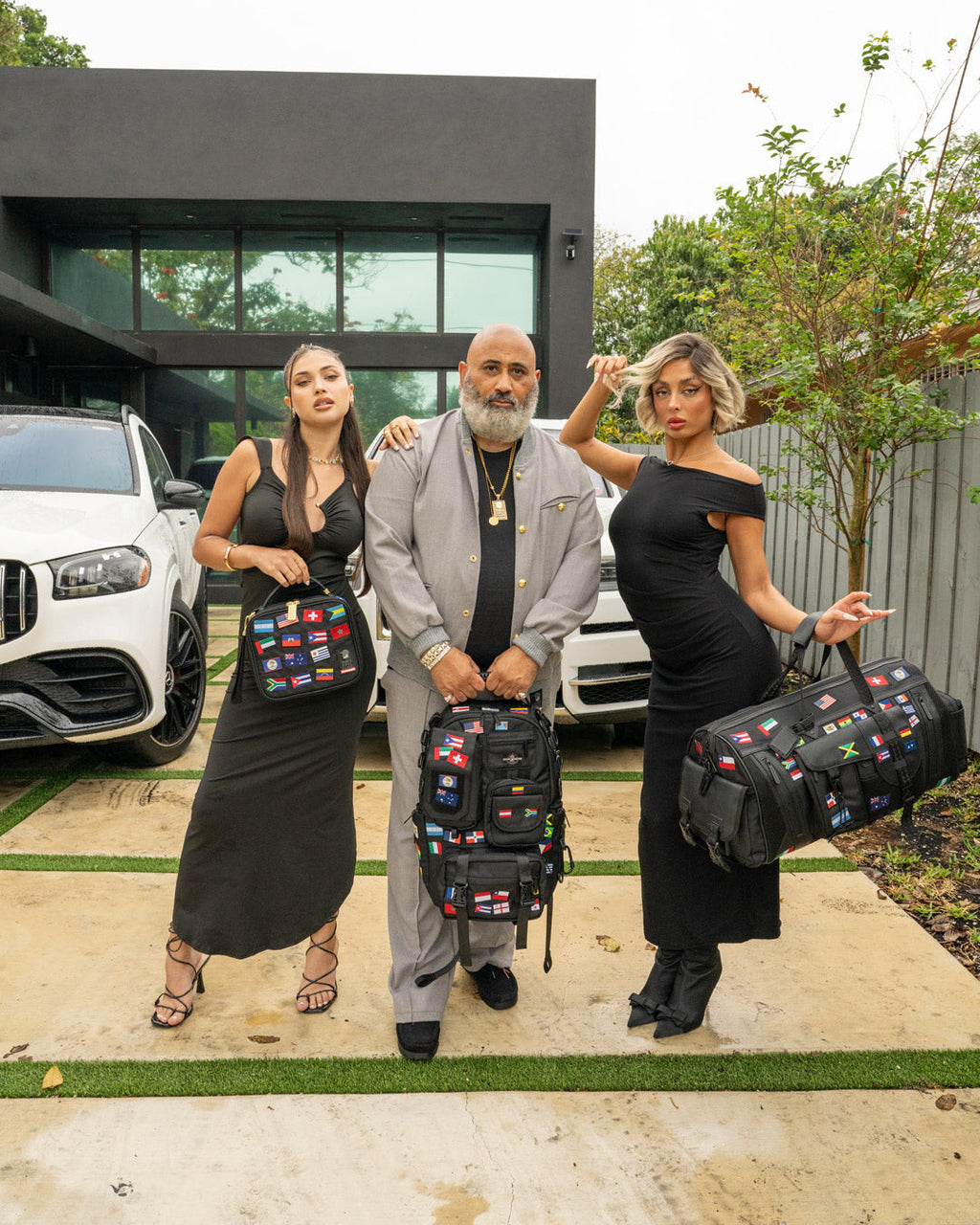 SPRAYGROUND James First Class Global Flags Special Ops Duffle — product image 6