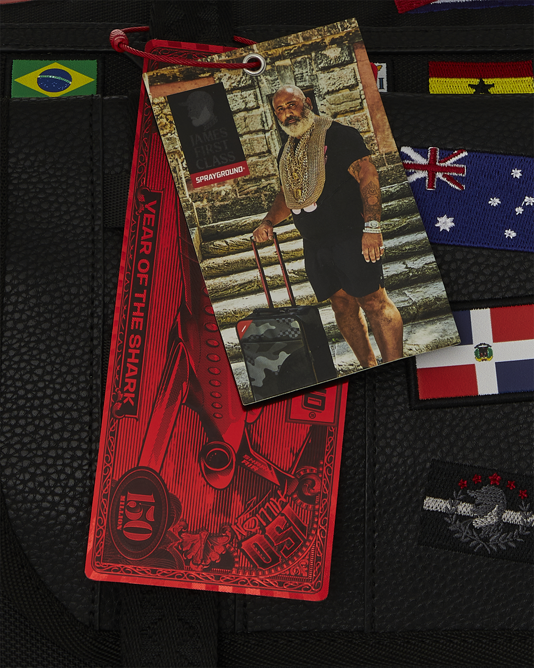 SPRAYGROUND James First Class Global Flags Special Ops Duffle — product image 17