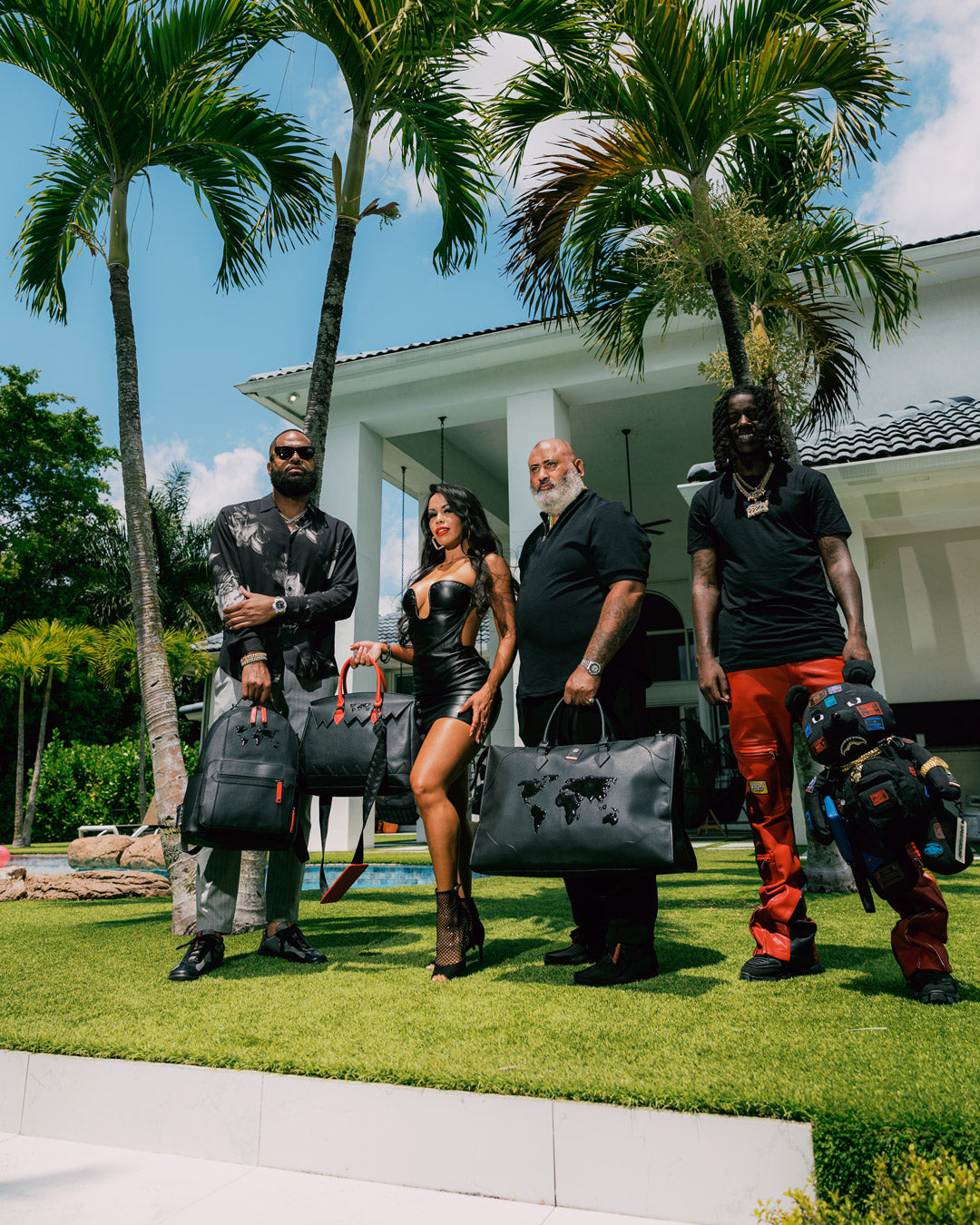 SPRAYGROUND James First Class I Got These Stamps Moneybear Backpack — product image 4