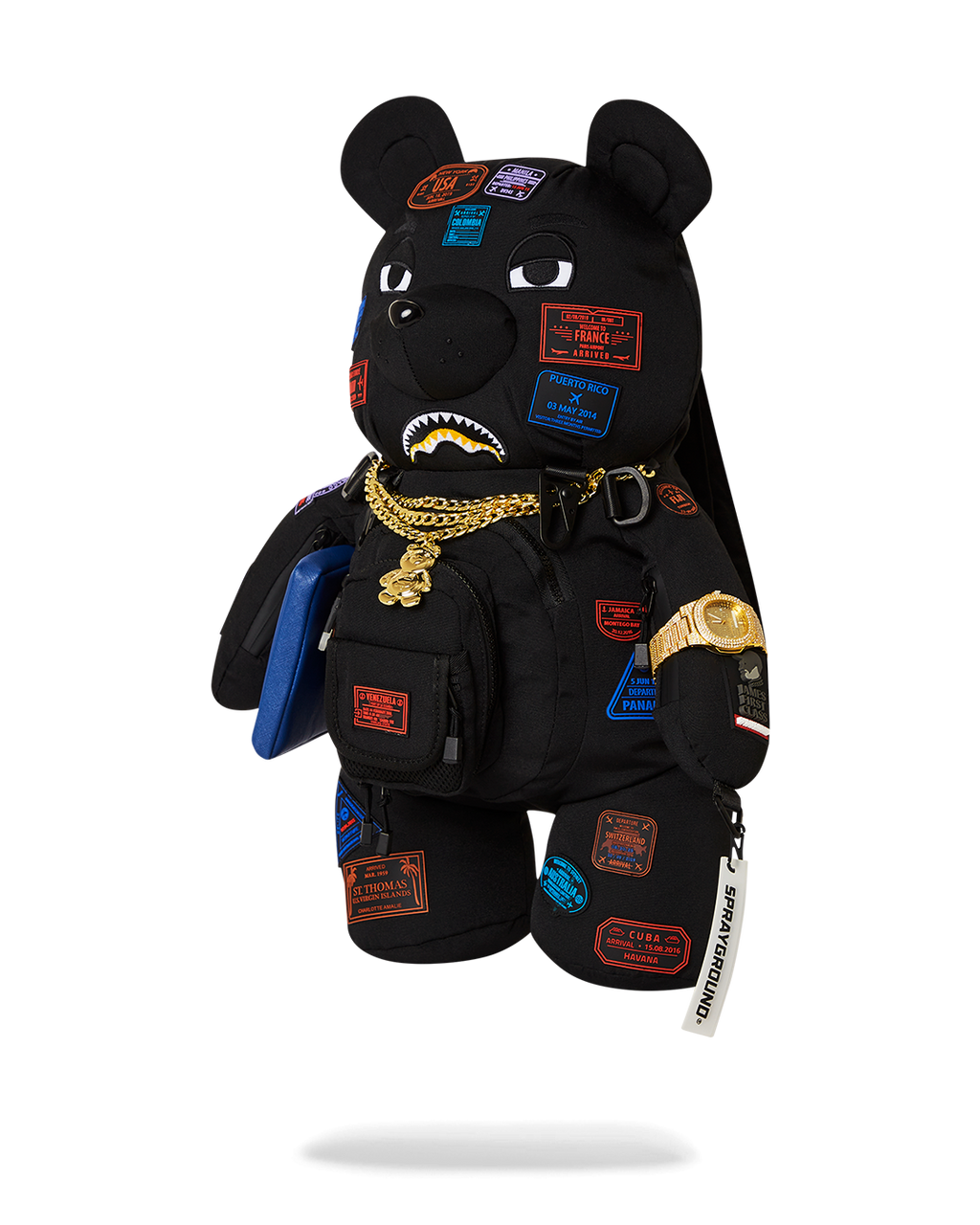 SPRAYGROUND James First Class I Got These Stamps Moneybear Backpack — product image 5